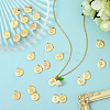 26Pcs 26 Styles Brass Micro Pave Cubic Zirconia Charms KK-SC0006-94-5