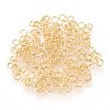 304 Stainless Steel Open Jump Rings X-STAS-R091-01G-1