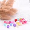 Mixed Color Imitation Jelly Acrylic Round Beads X-JACR-R001-8mm-M-3