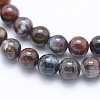 Natural Pietersite Beads Strands G-P336-01-6mm-3