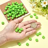 200Pcs Opaque Acrylic Beads SACR-YW0002-07-3