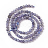 Natural Tanzanite Beads Strands G-F717-17B-3