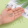 Tarnish Resistant 5-Petal 316 Surgical Stainless Steel Bead Caps STAS-N030-03P-5