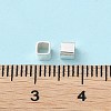 925 Sterling Silver Tube Beads STER-P053-07B-S-4