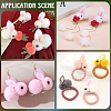 28Pcs 7 Colors Wool Felt Ball AJEW-SC0031-37C-6