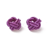 100Pcs Nylon Cord Woven Beads NWIR-XCP0001-12-2