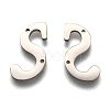 Non-Tarnish 304 Stainless Steel Links Connectors STAS-Y006-60P-S-2