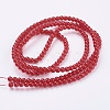 Imitation Jade Glass Beads Strands DGLA-S076-4mm-M-2