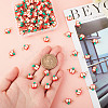 100Pcs Polymer Clay Connector Charms CLAY-DC0001-01-3
