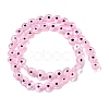 Handmade Evil Eye Lampwork Beads Strands LAMP-G164-10B-06-2
