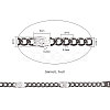 Brass Coated Iron Cable Chains CH-CJ0001-04B-2
