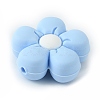 Silicone Beads SIL-WH0001-49J-2