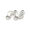 Tibetan Style Alloy Crescent Moon Connector Charms TIBE-S324-09AS-2