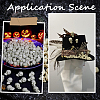 120Pcs Mini Resin Skull Display Decorations FIND-SP0005-58B-7