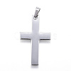 304 Stainless Steel Pendants STAS-TAG0001-01P-1