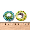 Handmade Millefiori Glass Beads LAMP-A155-01G-3