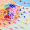 240Pcs 9 Colors Acrylic Beads MACR-YW0001-71-5