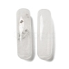 Natural Quartz Crystal Connector Charms G-G095-01F-1