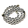 Electroplated Synthetic Non-magnetic Hematite Beads Strands G-L613-Z01-01L-2