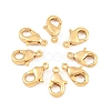 SHEGRACE Brass Lobster Claw Clasps XGR0010G-04G-1