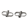 Zinc Alloy DIY Bags Adjustable Clasps Accessories PALLOY-A068-04B-2