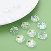 Transparent Acrylic Pendants MACR-S373-73-C05-7