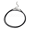 Waxed Cotton Cord Necklace Making MAK-YWC0001-01P-01-3