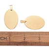 304 Stainless Steel Pendants STAS-I140-18G-4