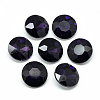 Pointed Back Glass Rhinestone Cabochons RGLA-T029-14mm-17-1