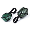 Natural Green Aventurine Pendants G-N0326-93H-3