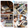3-Layer Wooden Craft Paint & Brash Rack DIY-WH0401-04-6