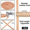 Flat Cowhide Leather Cord WL-GF0001-10D-01-2