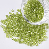 6/0 Glass Bugle Beads SEED-S032-04B-03-1