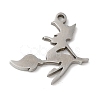 Non-Tarnish Halloween 201 Stainless Steel Pendants STAS-D053-08P-2