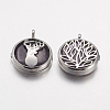 Natural Amethyst Pendants X-G-G910-J02-2