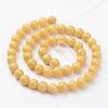 Natural Mashan Jade Round Beads Strands G-D263-8mm-XS07-3