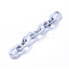 Handmade Acrylic Cable Chains AJEW-JB00590-02-2