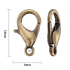 Antique Bronze Alloy Lobster Claw Clasps X-E102-NFAB-4