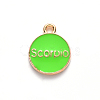 Alloy Enamel Pendants LS-ENAM-S124-01B-06L-3