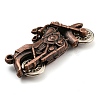 Tibetan Style Alloy Pendants FIND-C052-04R-2