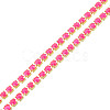 Brass Rhinestone Strass Chains CHC-N017-003A-B05-2