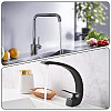 Rectangle Stainless Steel Faucet Hole Covers STAS-WH20001-18B-P-4