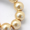 Baking Paint Glass Pearl Bead Strands X-HY-Q003-3mm-42-3