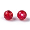 Transparent Crackle Glass Beads CCG-R001-8mm-M-2