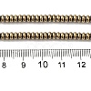 Electroplated Synthetic Non-magnetic Hematite Beads Strands G-I364-I01-01C-4