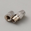 925 Sterling Silver Screw Clasps STER-WH0028-014A-P-2