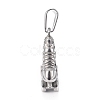 Non-Tarnish 304 Stainless Steel Pendants X-STAS-H110-07AS-3
