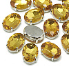Sew on Rhinestone RGLA-T091-6x8mm-22P-1