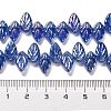 Electroplate Glass Beads Strands EGLA-B004-02A-AB03-4
