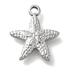 Ocean Theme Anti-Tarnish 304 Stainless Steel Pendants STAS-Z092-06P-03-1
